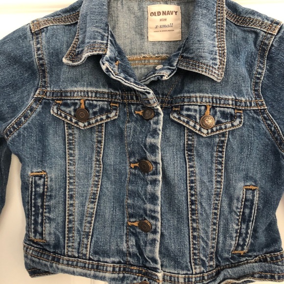 Cropped denim jacket - Picture 4 of 5